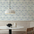 The Palm Lattice, Seafoam Mural Wallpaper - room preview 06