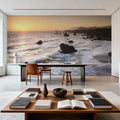 Sonoma Coast Sunset Mural Wallpaper - room preview 06