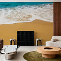 Beach Time Natural Mural Wallpaper - room preview 06