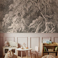 Hazel Nut Tree in Holme Park Mural Wallpaper - room preview 06