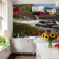 Newfoundland Harbour Mural Wallpaper - room preview 06