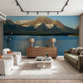 Spray Lakes Reservoir Mural Wallpaper - room preview 06