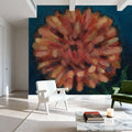 Autumn Blooms III Mural Wallpaper - room preview 06