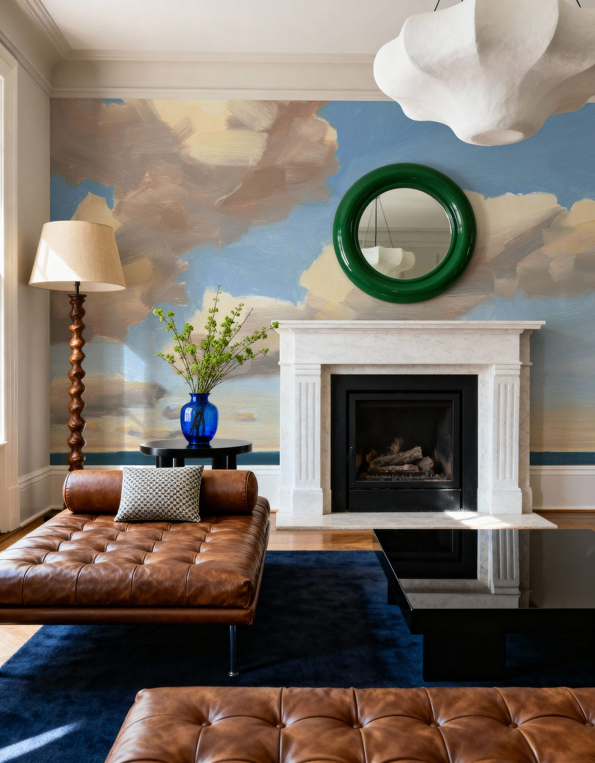 Cloudy Judgement Mural Wallpaper - room preview 06