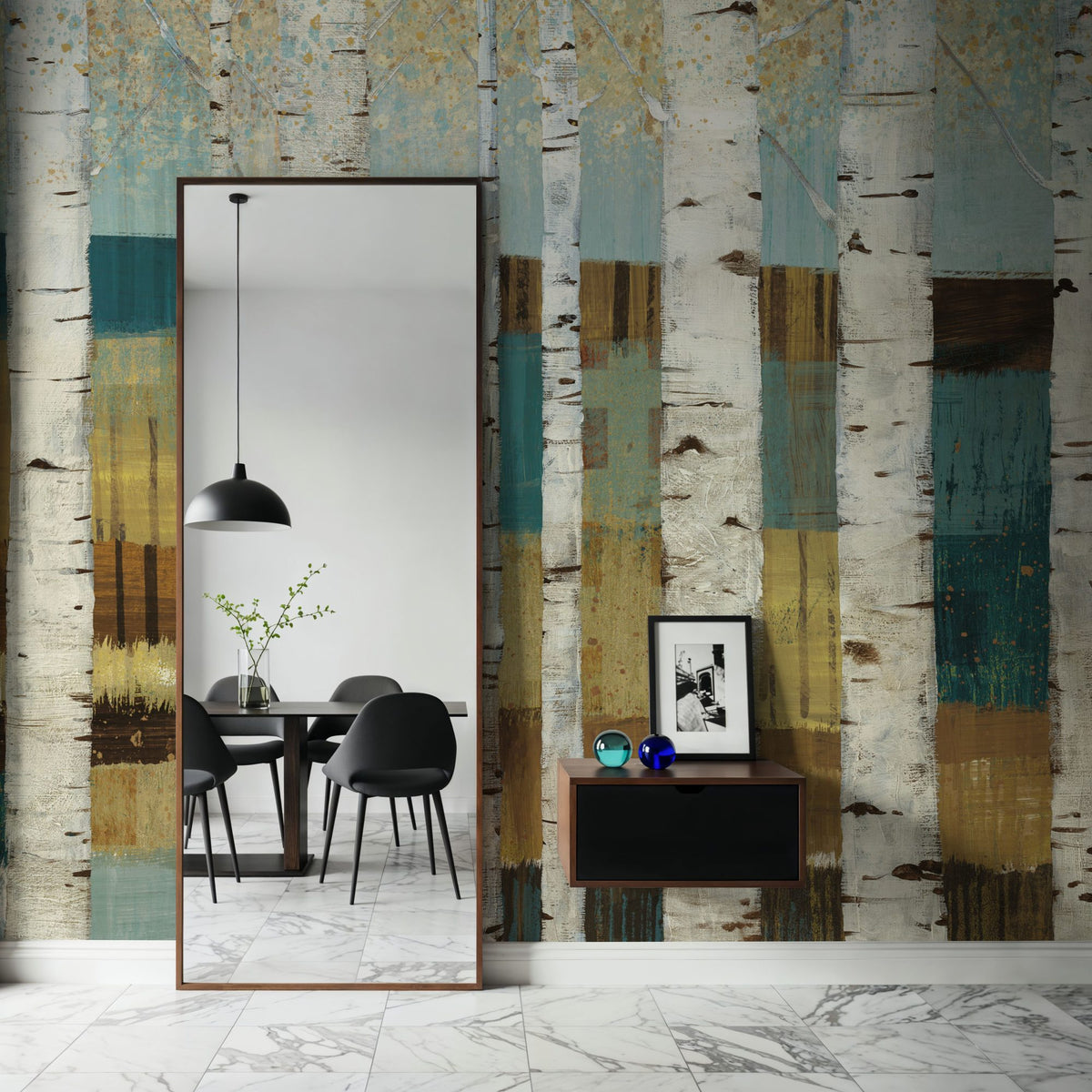 Shimmering Valley Mural Wallpaper - room preview 06