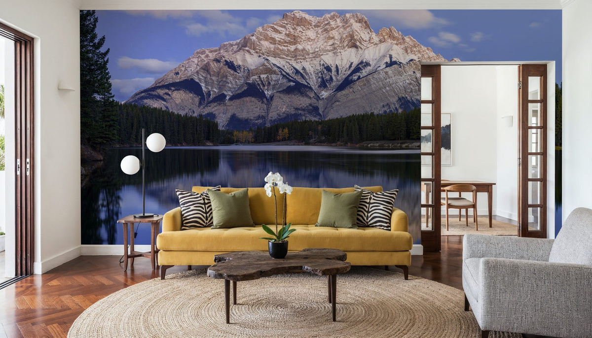 Cascade Mirror Mural Wallpaper - room preview 06