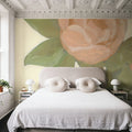Sweet Peony Mural Wallpaper - room preview 06