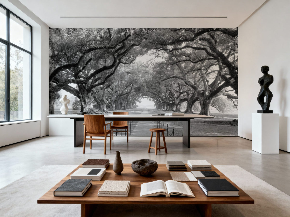 Oak Alley Mural Wallpaper - room preview 06