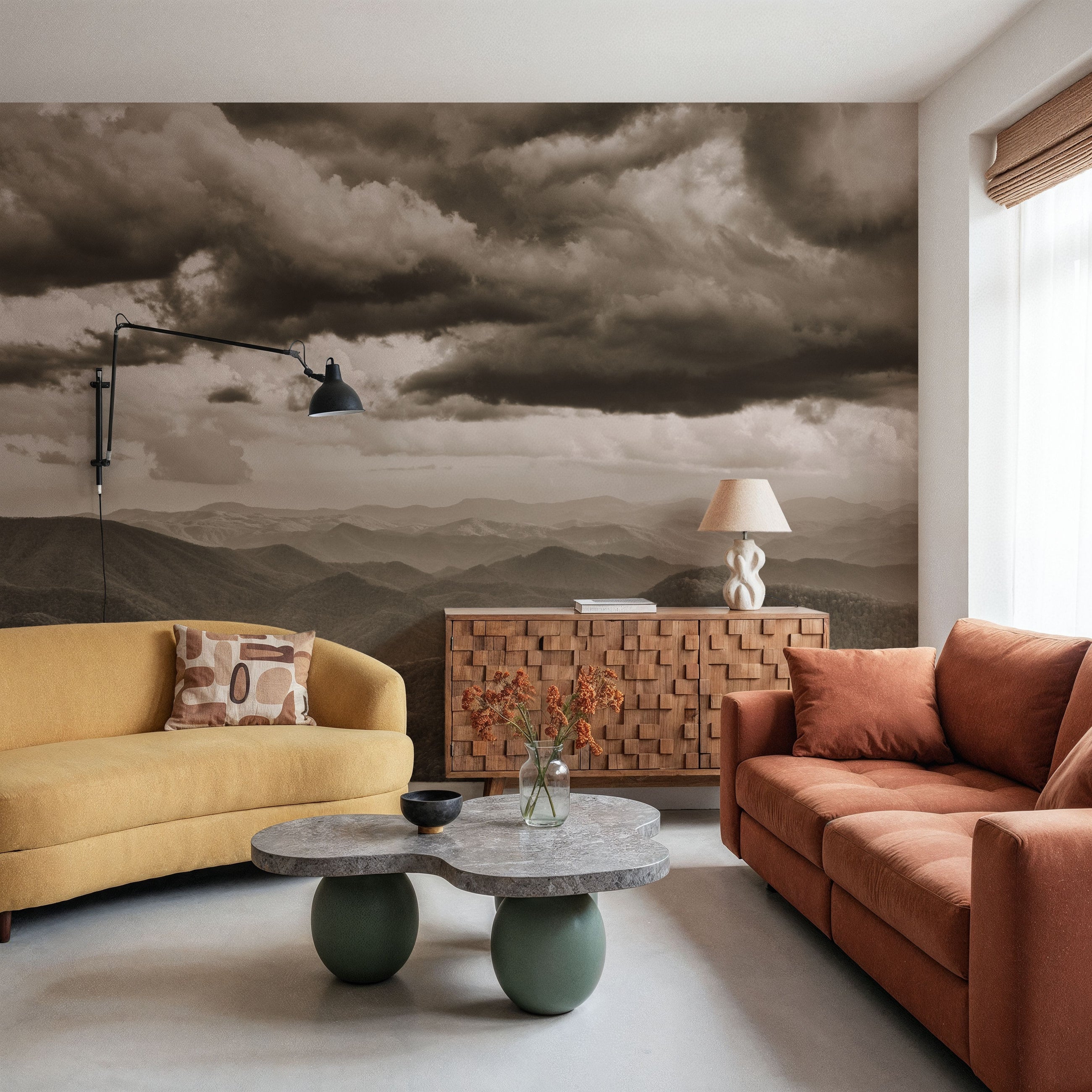Blue Ridge Mountains I Mural Wallpaper