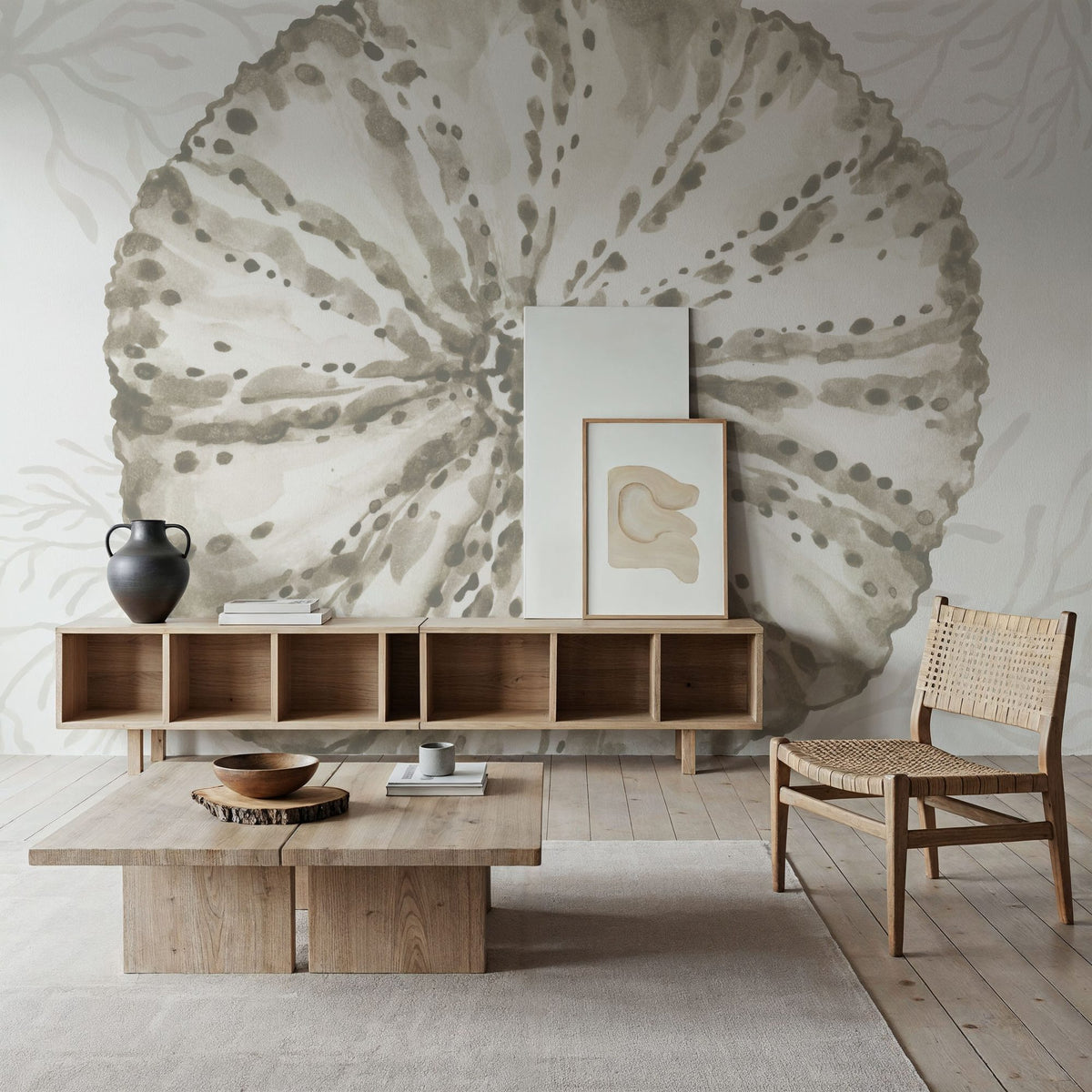 Coastal Reef IV Mural Wallpaper - room preview 06