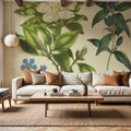 Herbal Botanical IX Mural Wallpaper - room preview 06