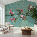Cherry Blossoms Mural Wallpaper - room preview 06