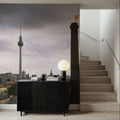 Misty Tower Skyline Mural Wallpaper - room preview 06