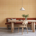 Bamboo Stripes, Sunflower Mural Wallpaper - room preview 06