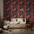 Happy Flowers, Mulberry Mural Wallpaper - room preview 06