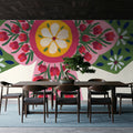 Blooming Cross II Mural Wallpaper - room preview 06