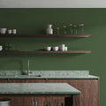 Faux Sand Stucco Finish, Moss Mural Wallpaper - room preview 06