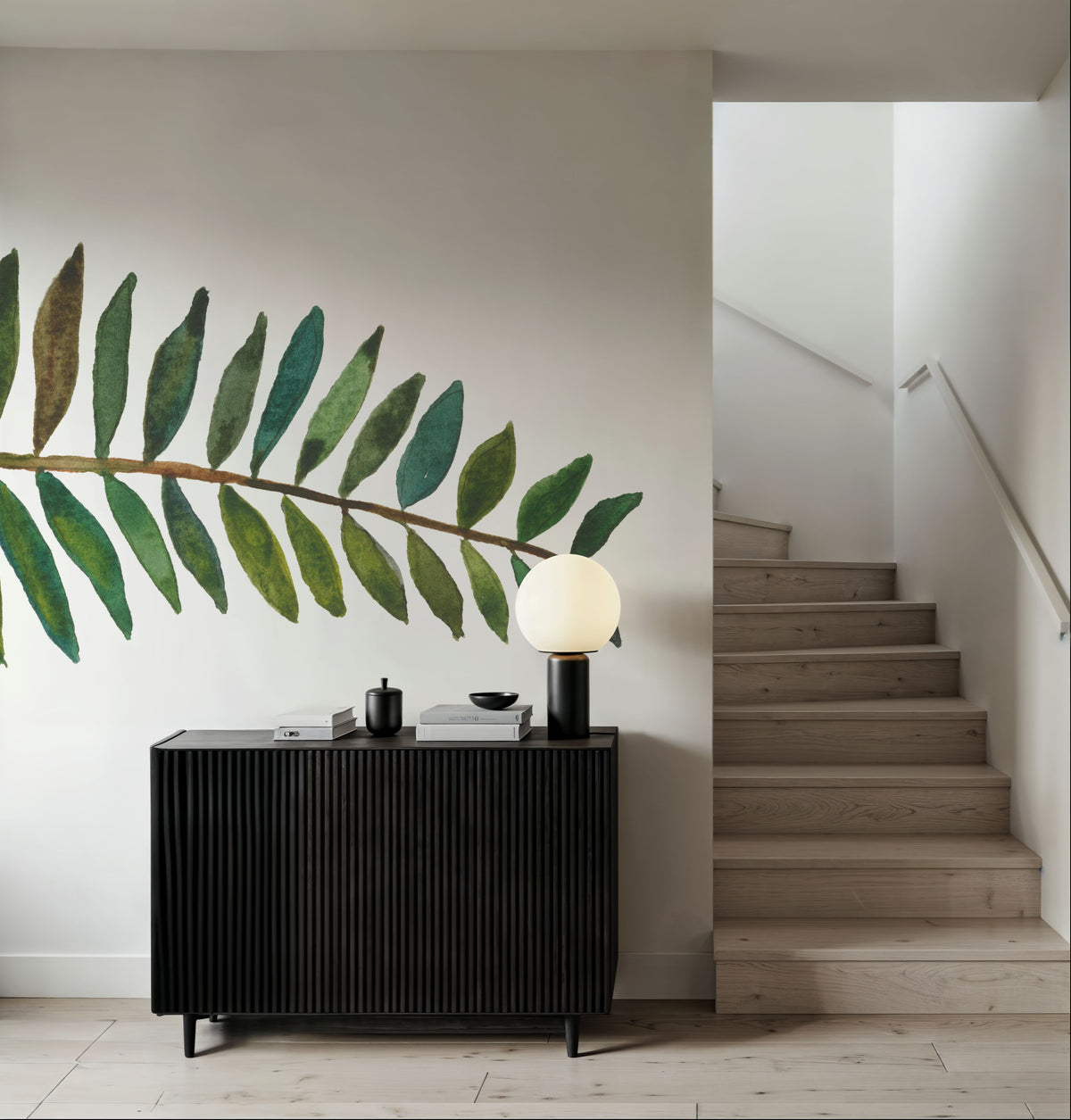 Forest Fern II Mural Wallpaper - room preview 06