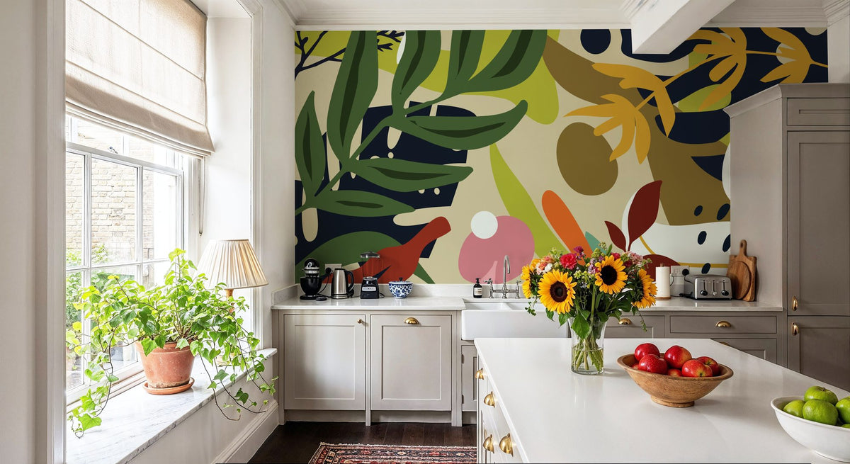 Jungle Mix Mural Wallpaper - room preview 06