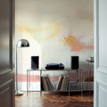 Sky Reflection Neutral Mural Wallpaper - room preview 06