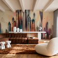 Dubai's Dreamlike Horizon Mural Wallpaper - room preview 06