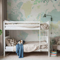 World Map - Marie Mural Wallpaper - room preview 06