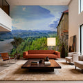 Cliffside Sanctuary Mural Wallpaper - room preview 06