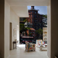 Historic Bridge Cityscape Mural Wallpaper - room preview 06