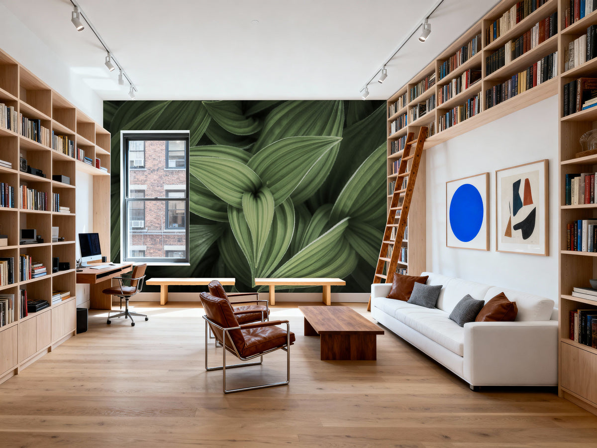 Corn Lily Mural Wallpaper - room preview 06
