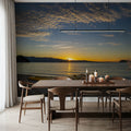 Kayak Sunrise Mural Wallpaper - room preview 06