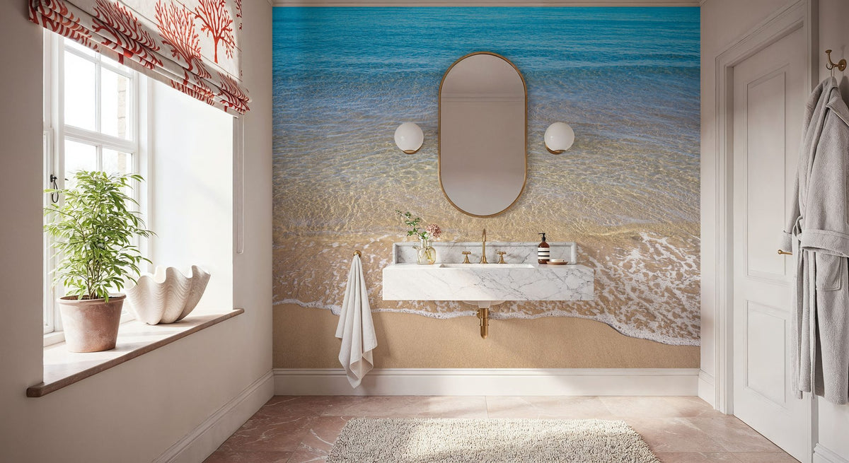 Shoreline Serenity Mural Wallpaper - room preview 06