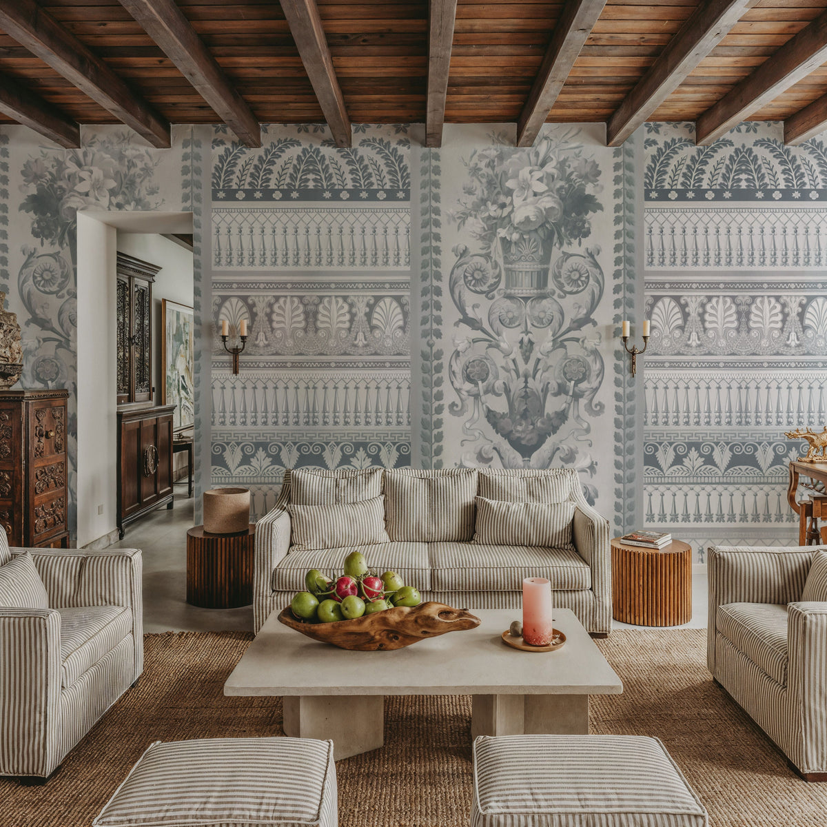 Flower Mountain, Stone Mural Wallpaper - room preview 06