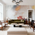 Underwater Mountain Mural Wallpaper - room preview 06