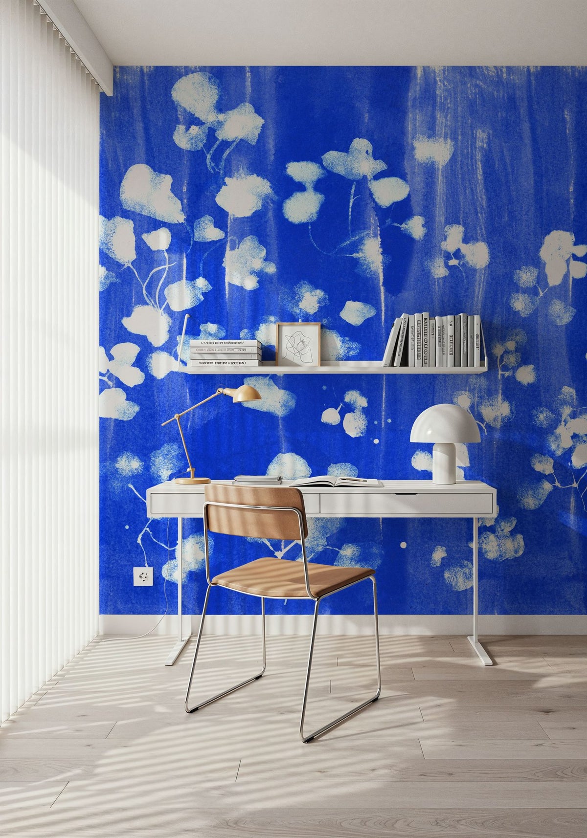 Singing Leaves Mural Wallpaper - room preview 06