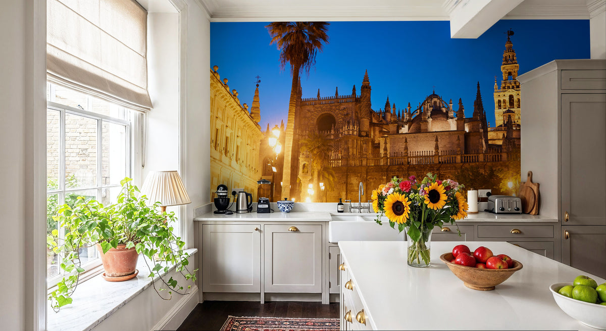 Seville Cathedral Mural Wallpaper - room preview 06