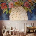 Surprise Florals II Mural Wallpaper - room preview 06