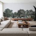 Over the Treetops, Forest Green Mural Wallpaper - room preview 06