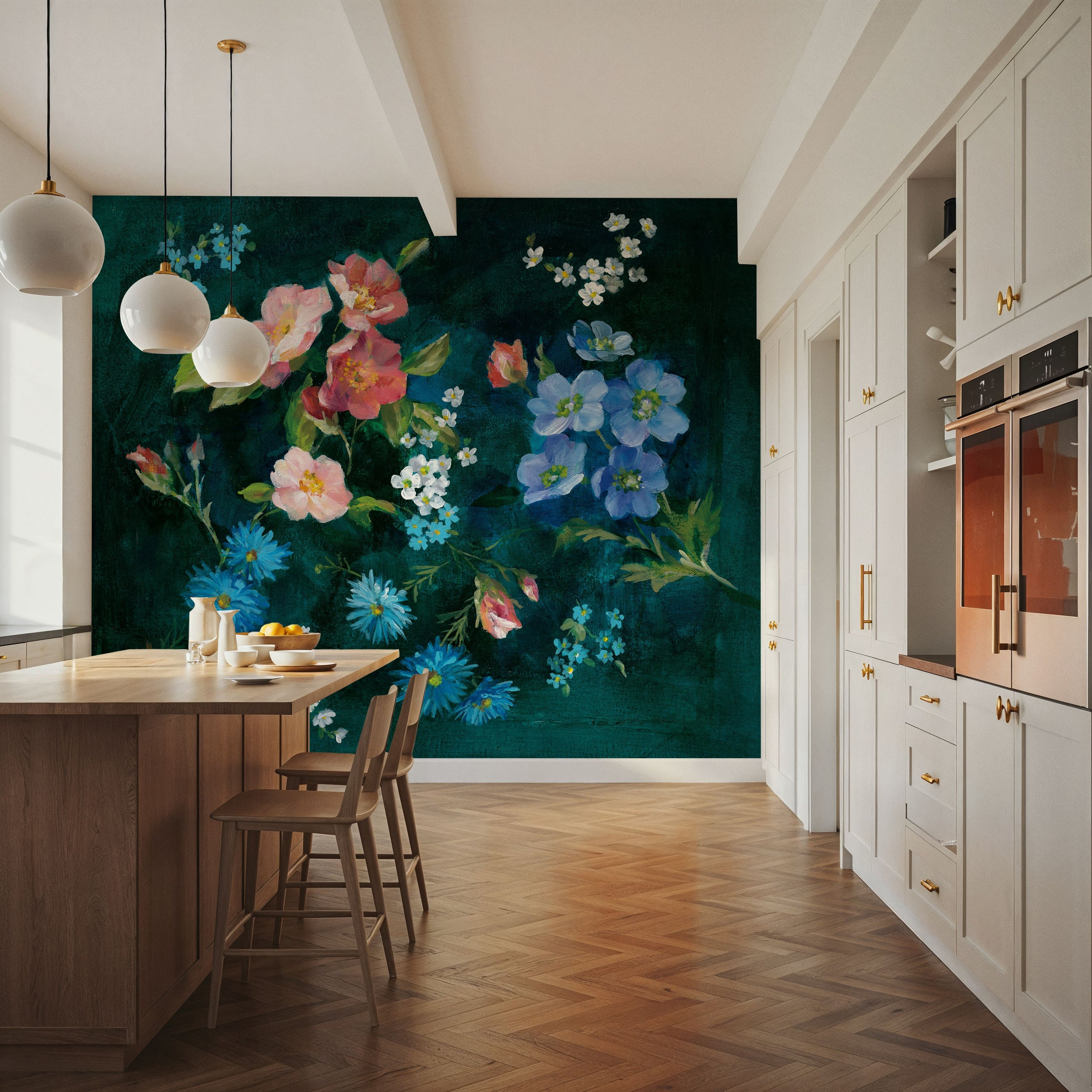 Abbey Garden Mural Wallpaper