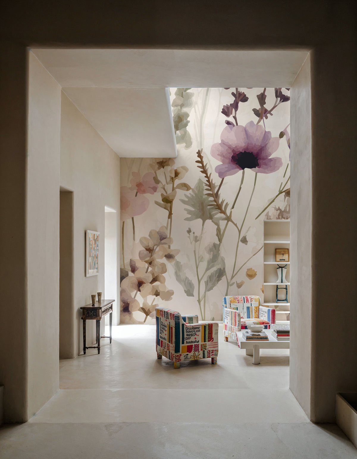 Wild Meadow Mural Wallpaper - room preview 06