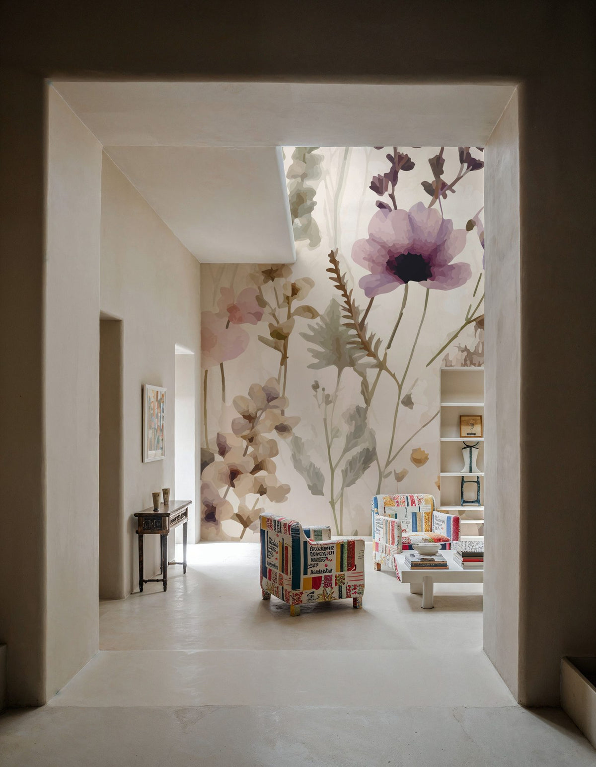 Wild Meadow Mural Wallpaper - room preview 06