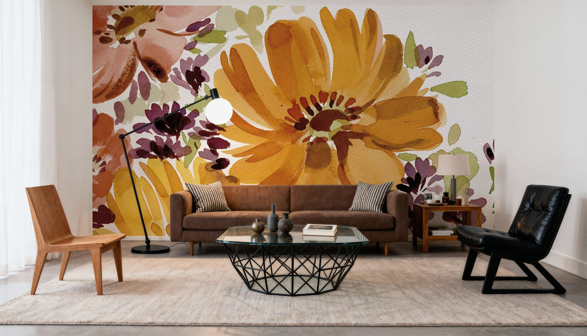 Autumn Joy IV Mural Wallpaper - room preview 06