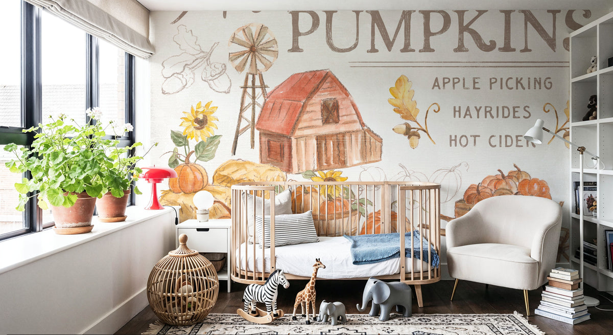 Heartland Harvest V Mural Wallpaper - room preview 06