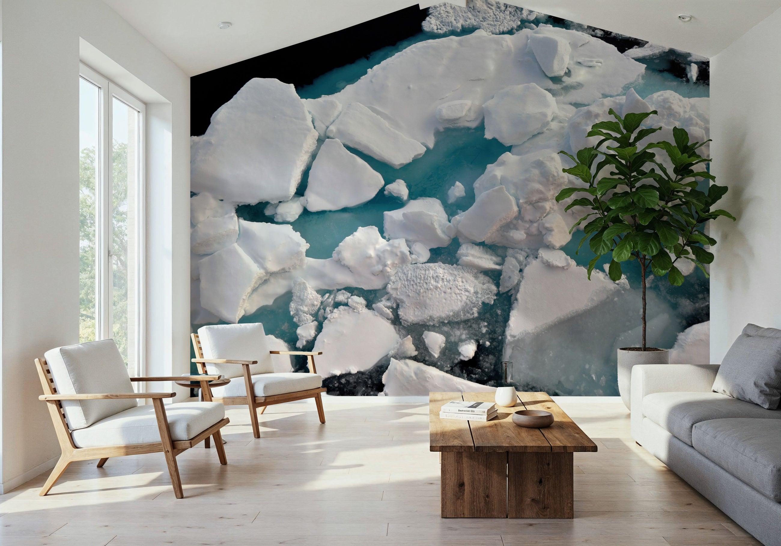 Artic Ocean Mural Wallpaper