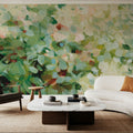 Humble Hydrangea Mural Wallpaper - room preview 06