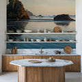 Ruby Beach Mural Wallpaper - Neutral Tone - room preview 06