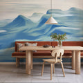 Oil Mountain, Blues Mural Wallpaper - room preview 06