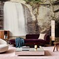 Pisgah Waterfall Mural Wallpaper - room preview 06