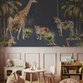 Whimsical Wildlife Pidgeon Mural Wallpaper - room preview 06