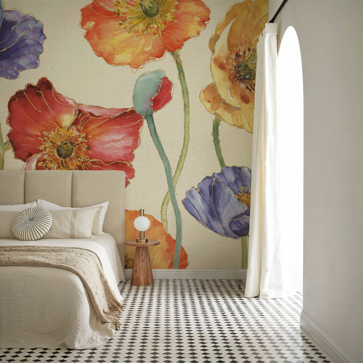Autumn Softies Mural Wallpaper - room preview 06