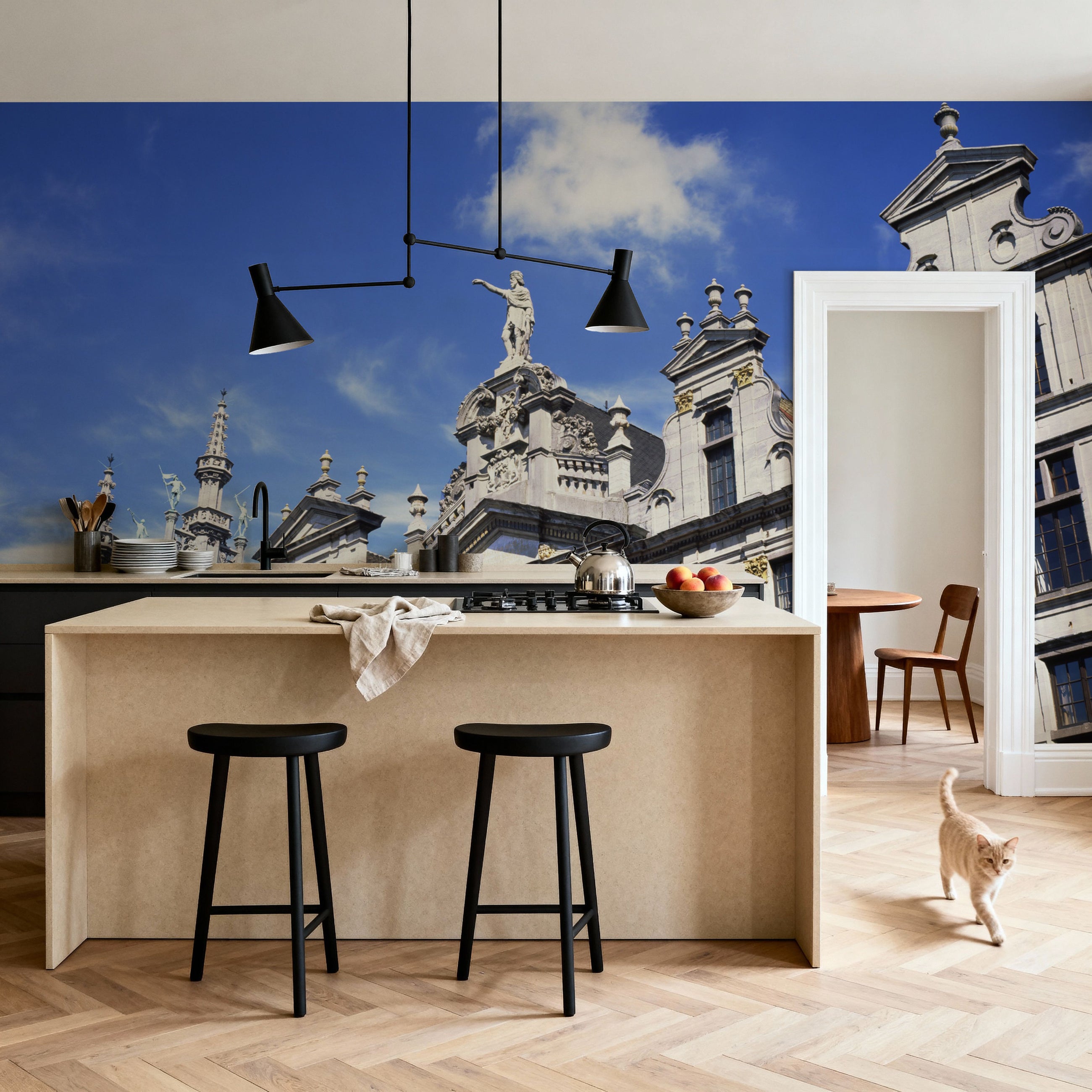 Baroque Grandeur Mural Wallpaper